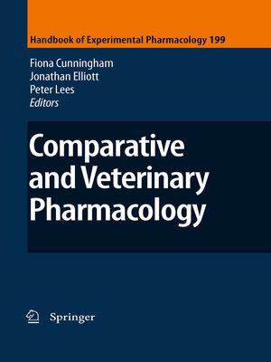 cover image of Comparative and Veterinary Pharmacology